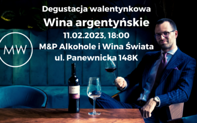 Degustacja walentynkowa win argentyńskich 11.02.2023